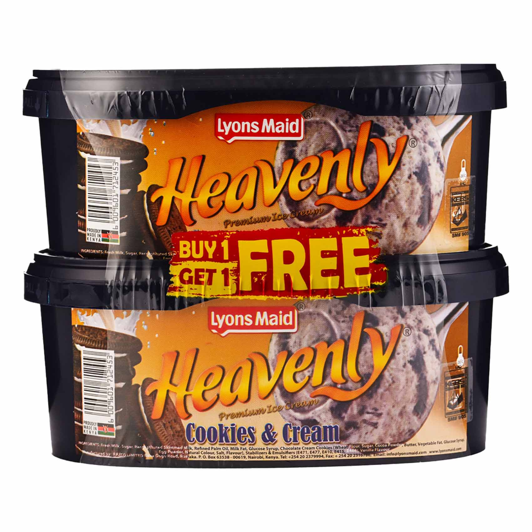 LYONS MAID COOKIES & CREAM 1LT